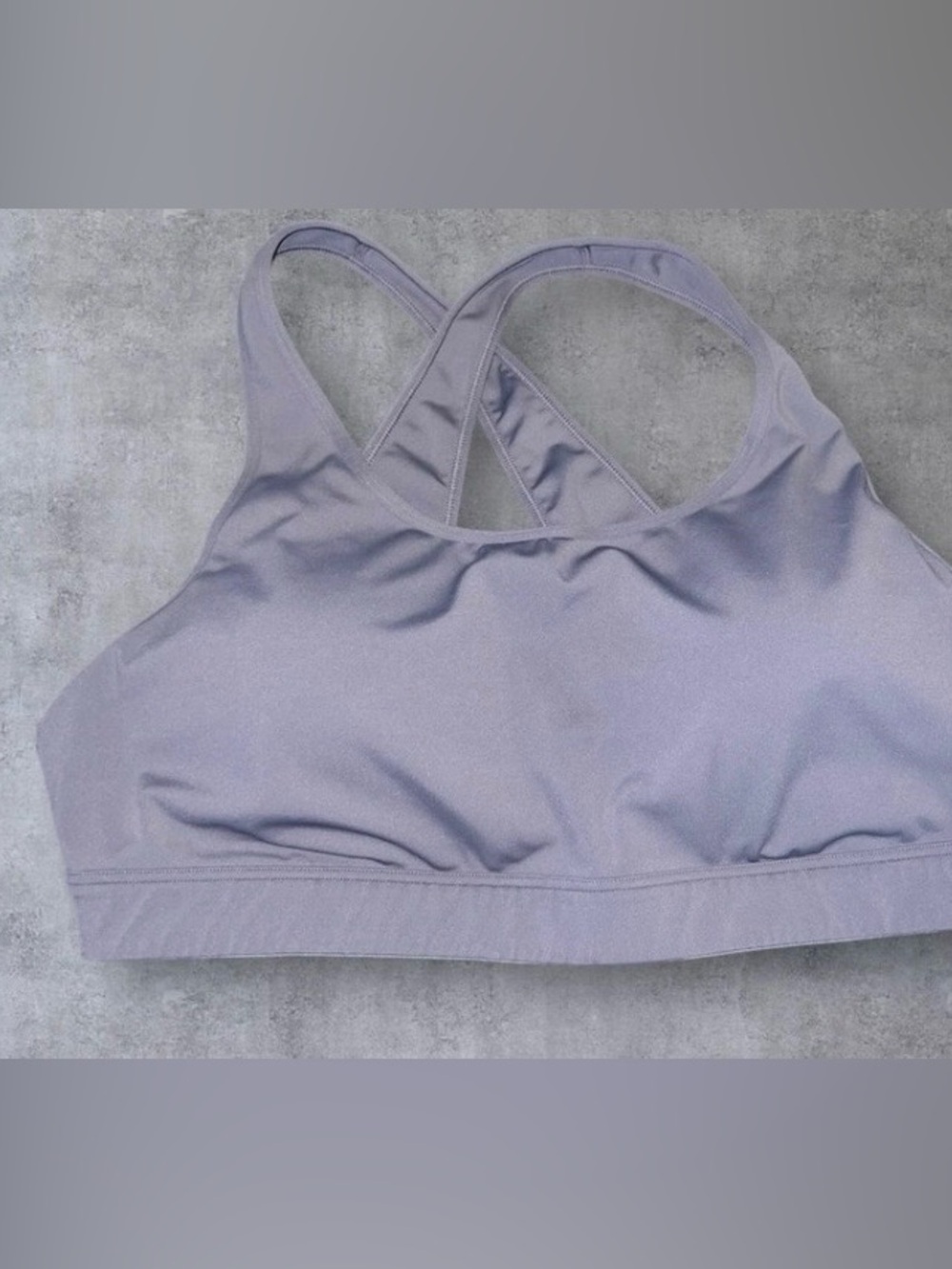 Ideology Gray Sports Bra with Racerback
Design